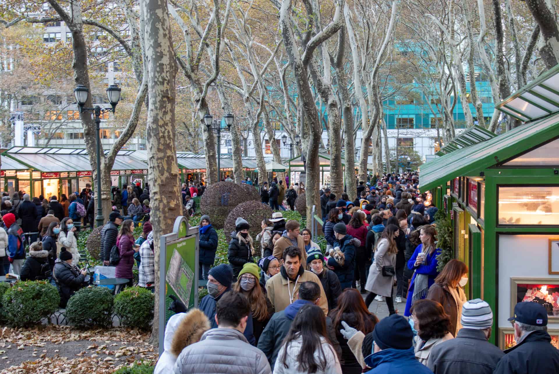 christmas markets in new york in december