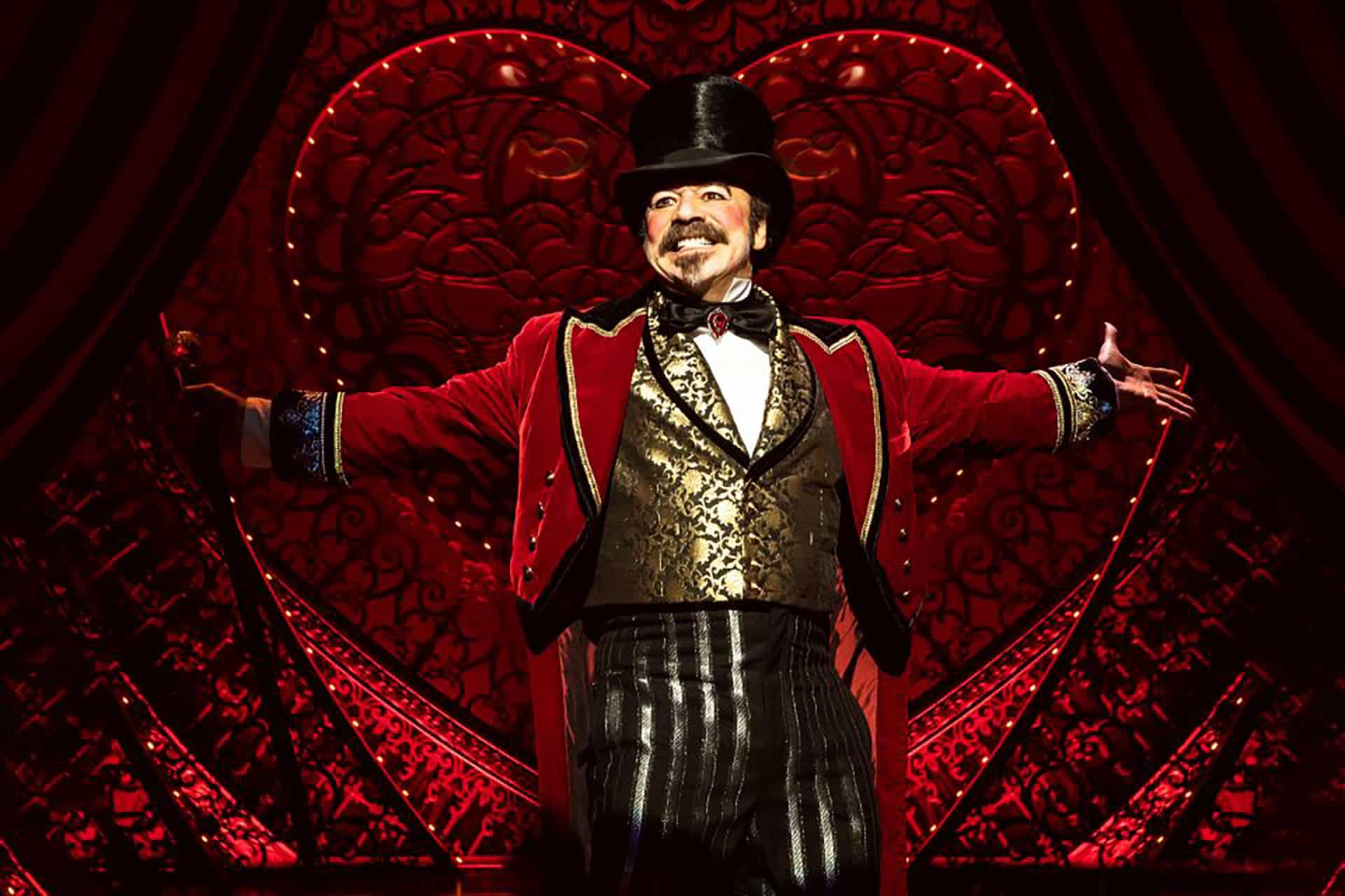 go see the moulin rouge show at broadway