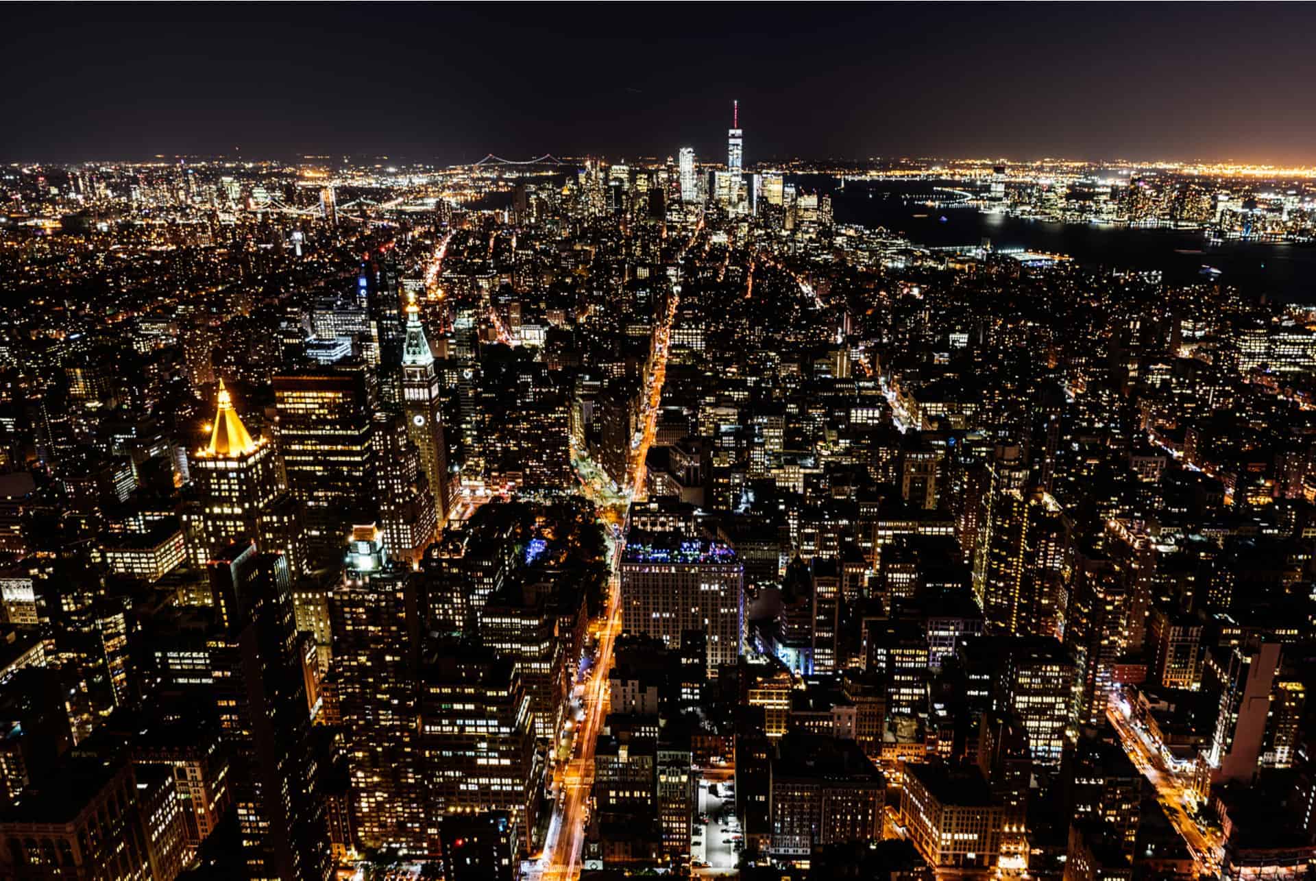 new york city night flight helicopter