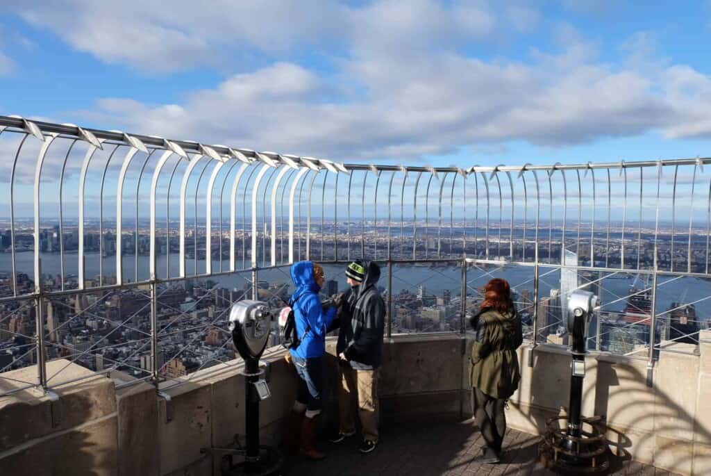 view from first observatory esb